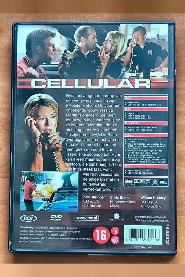 Cellular – achterkant