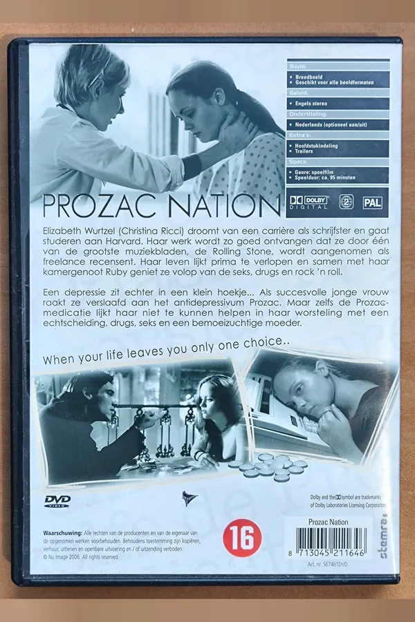 Prozac Nation – achterkant