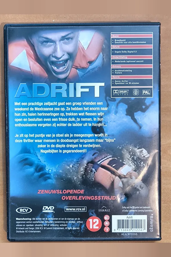 Open Water 2: Adrift – achterkant