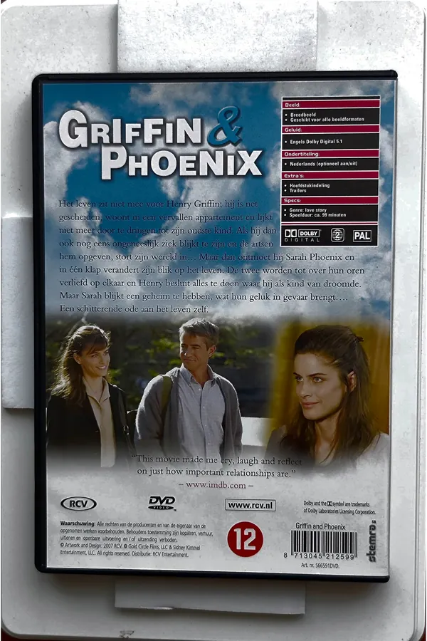 Griffin & Phoenix – achterkant