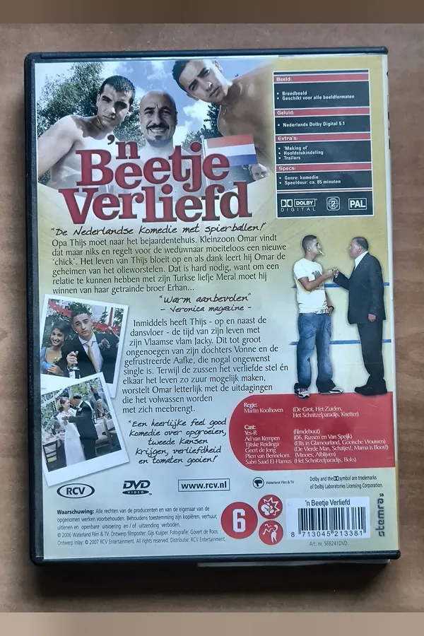 'n Beetje verliefd – achterkant