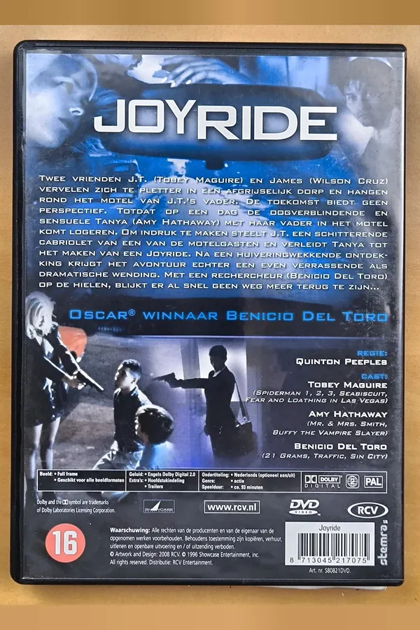 Joyride – achterkant