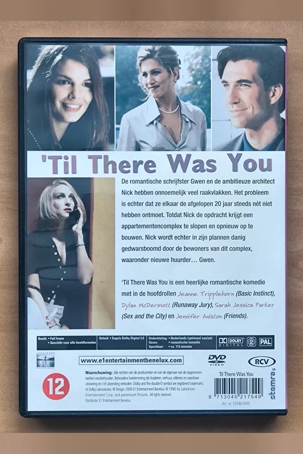 'Til There Was You – achterkant