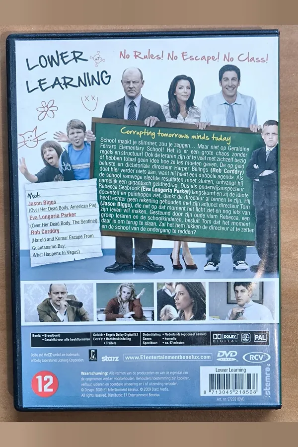 Lower Learning – achterkant