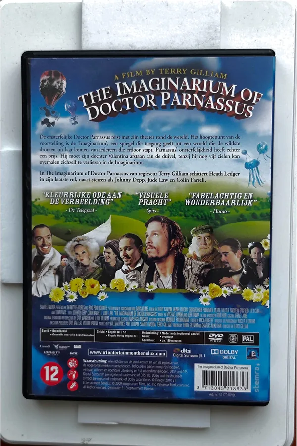 The Imaginarium of Doctor Parnassus – achterkant