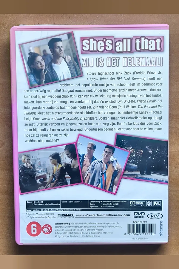 She's All That – achterkant