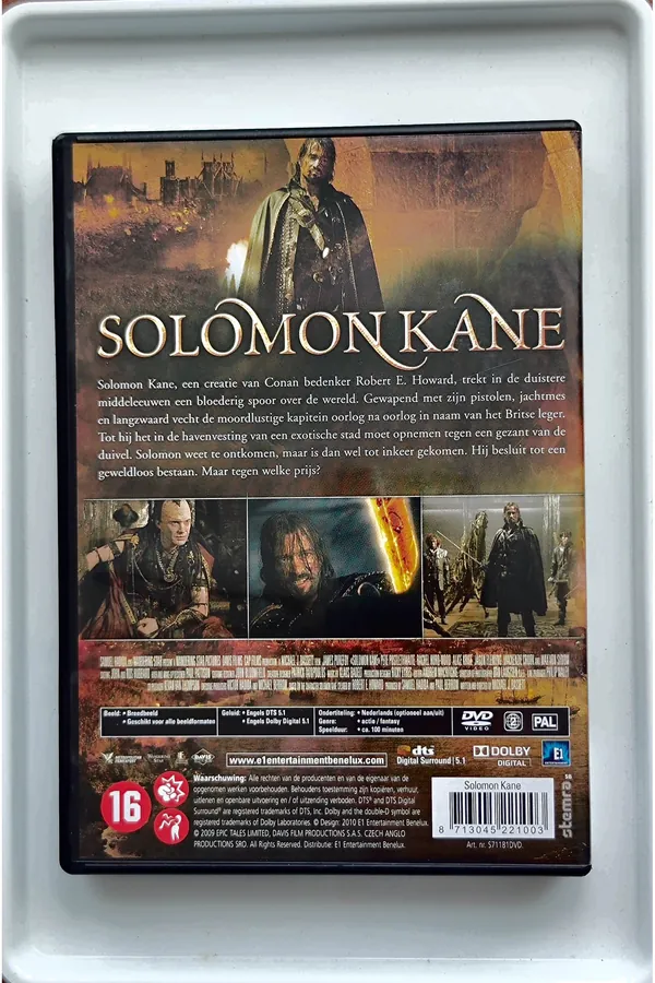 Solomon Kane – achterkant