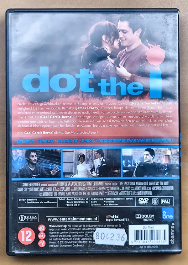 Dot the I – achterkant