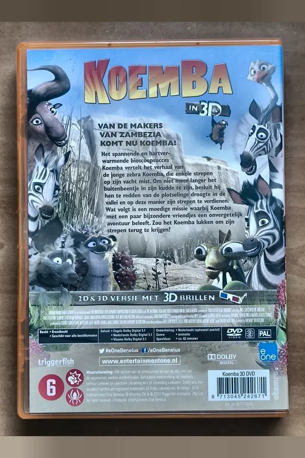 Khumba – achterkant