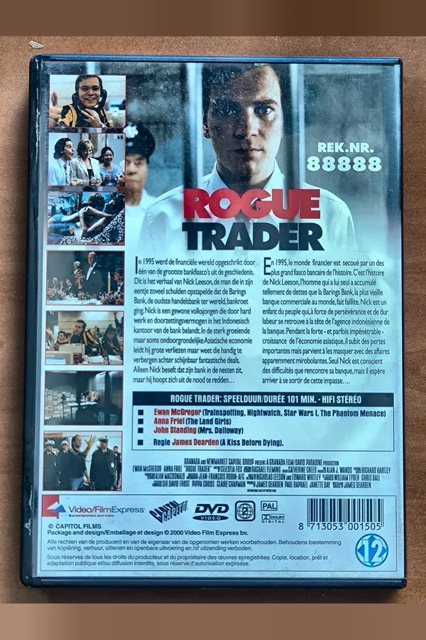 Rogue Trader – achterkant
