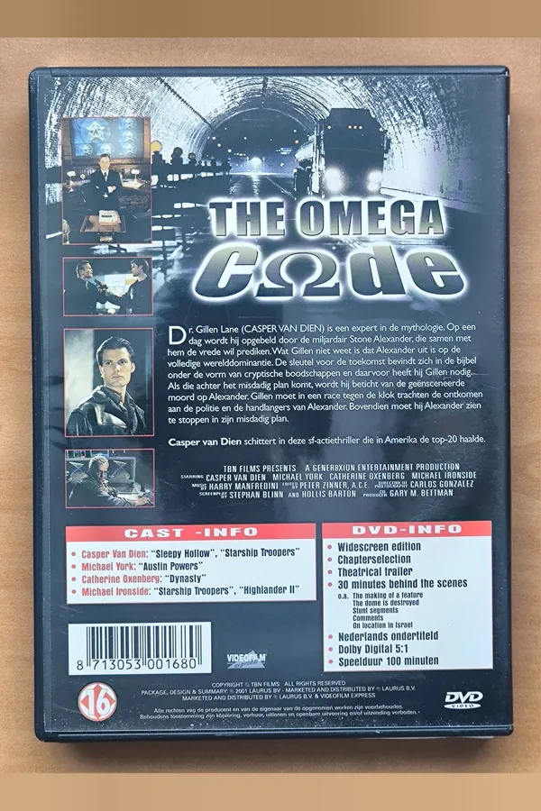 The Omega Code – achterkant
