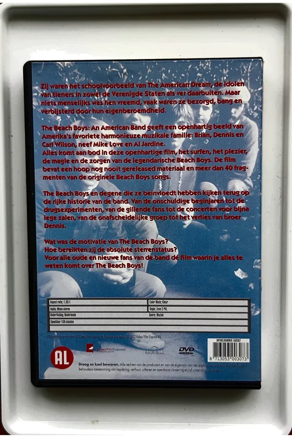The Beach Boys: An American Band – achterkant