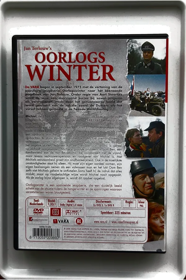 Oorlogswinter – achterkant