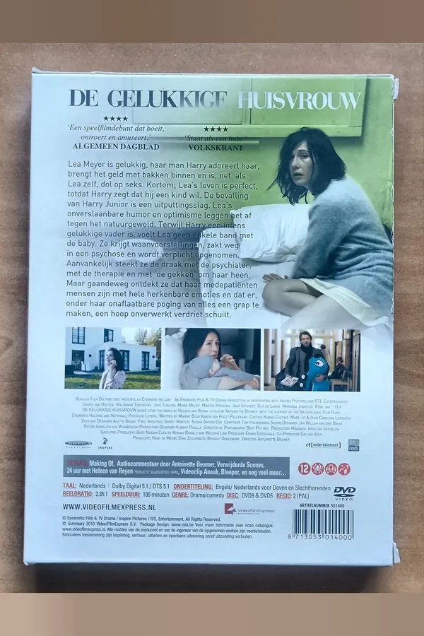 De gelukkige huisvrouw – achterkant