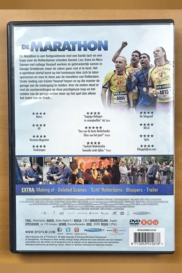 De Marathon – achterkant