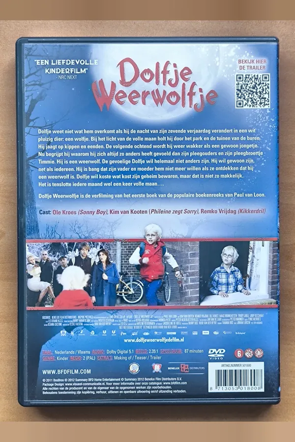 Dolfje Weerwolfje – achterkant