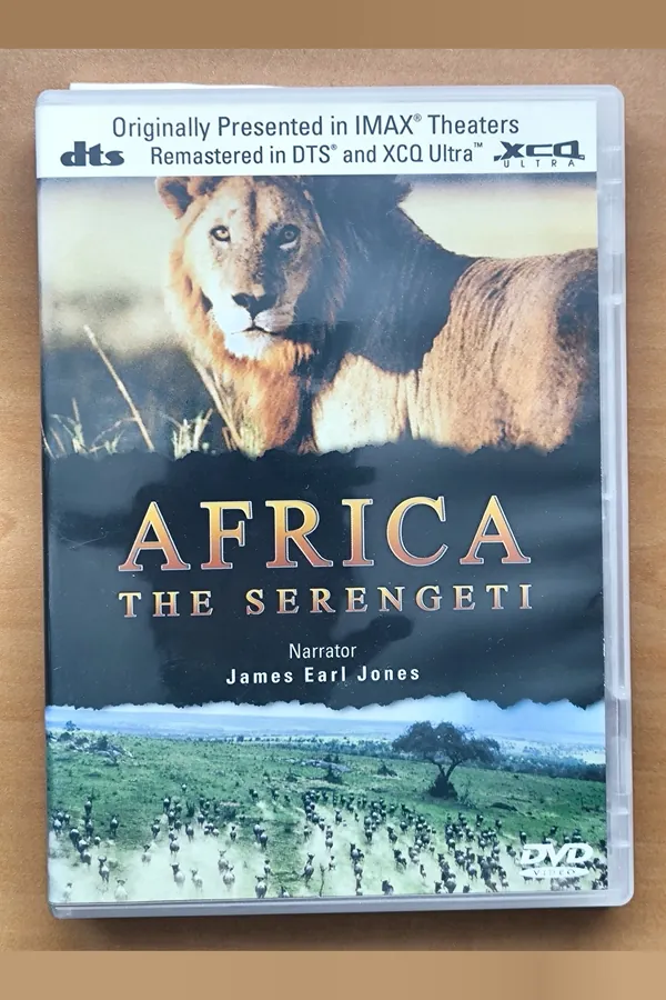 Africa: The Serengeti – voorkant