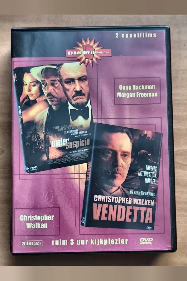Under Suspicion | Vendetta – voorkant