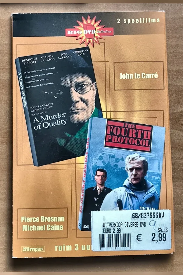 A Murder Of Quality / The Fourth Protocal – achterkant