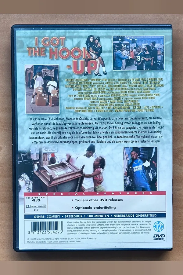 I Got the Hook Up – achterkant