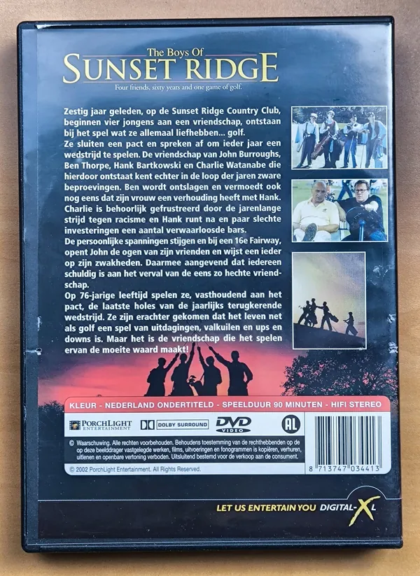 Boys Of Sunset Ridge – achterkant