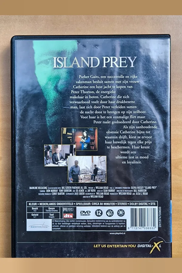 Island Prey – achterkant