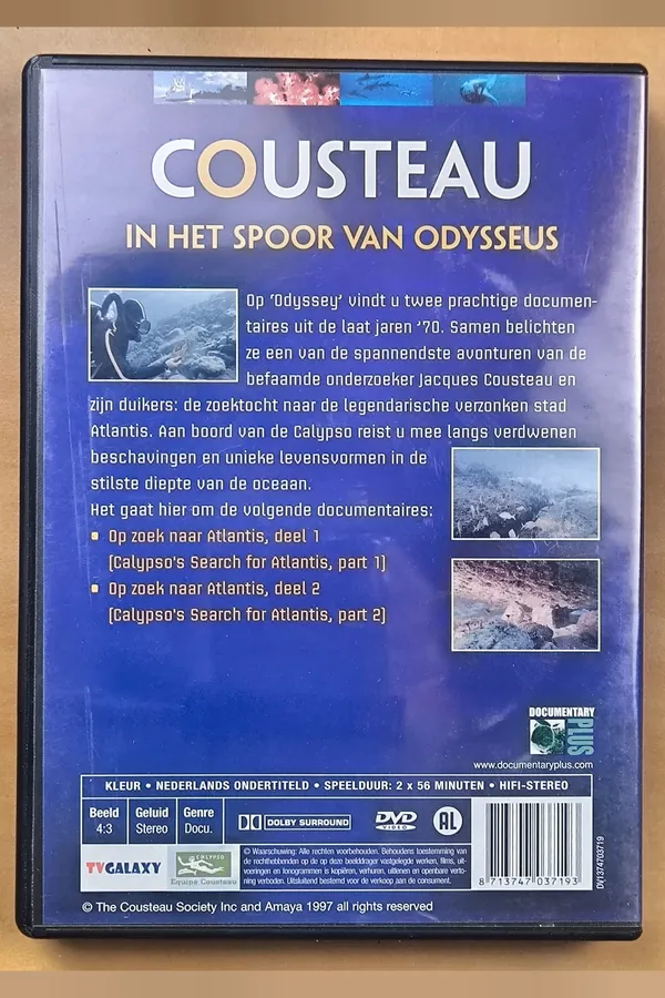 The Cousteau Odyssey: The Complete Series – achterkant