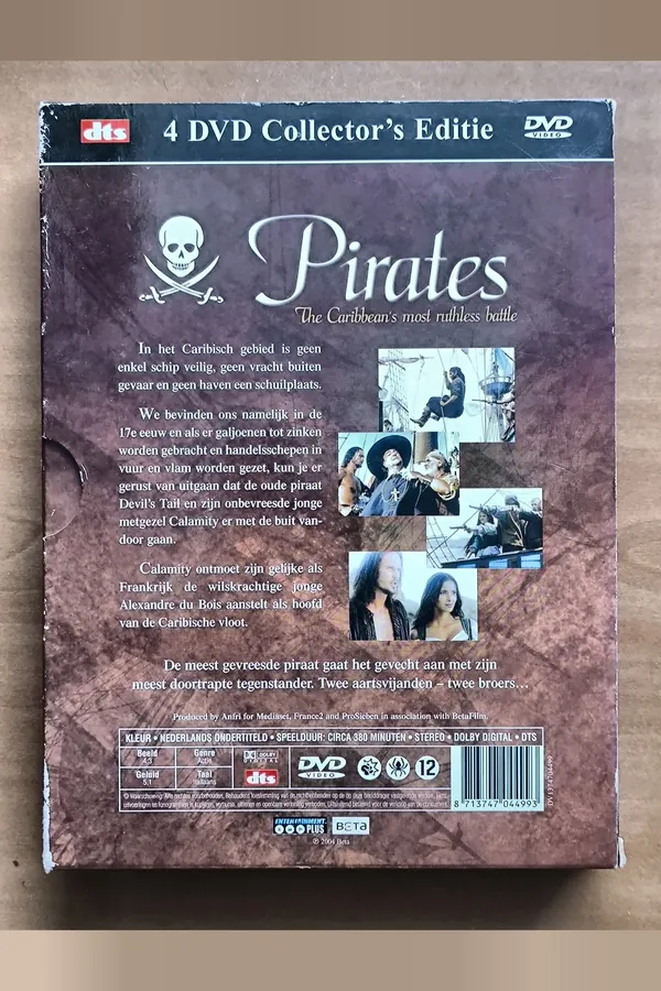 Pirates: Blood Brothers – achterkant