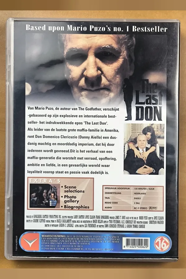 The Last Don – achterkant
