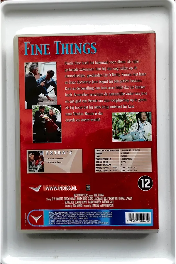Fine Things – achterkant