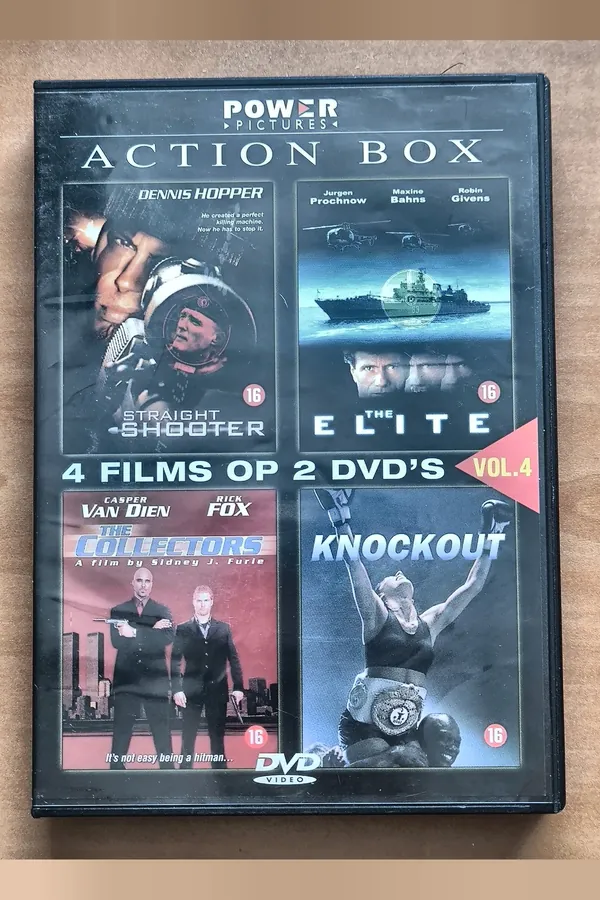 Straight Shooter | The Elite | The Collectors | Knockout – voorkant