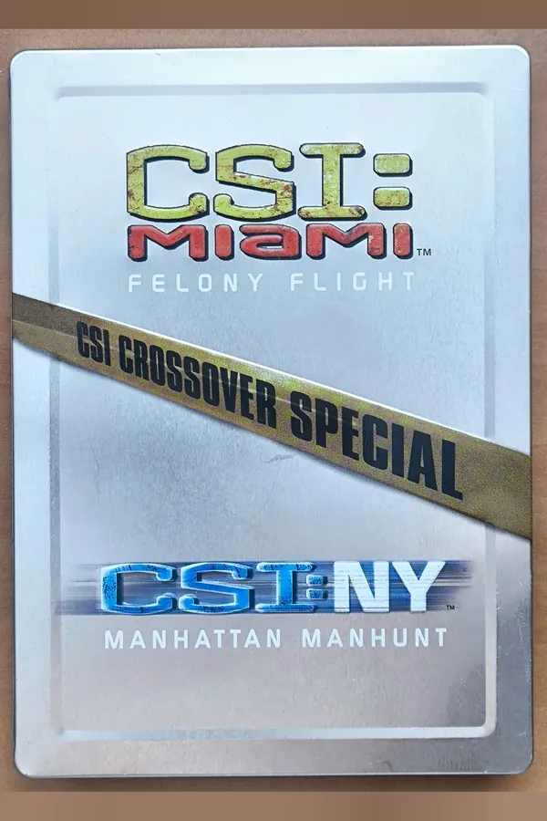 CSI: Crossover Special – voorkant