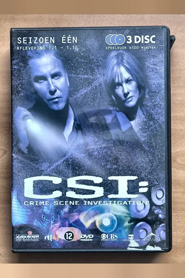 CSI: Crime Scene Investigation: Season 1 – voorkant