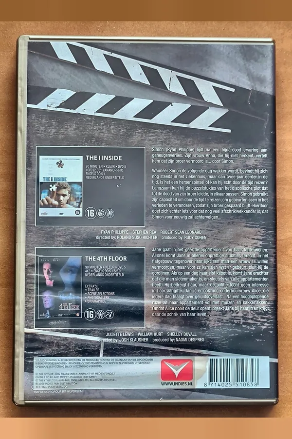 The 4th Floor / The I Inside – achterkant