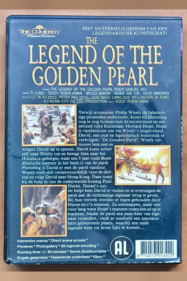Legend Of The Golden Pearl – achterkant