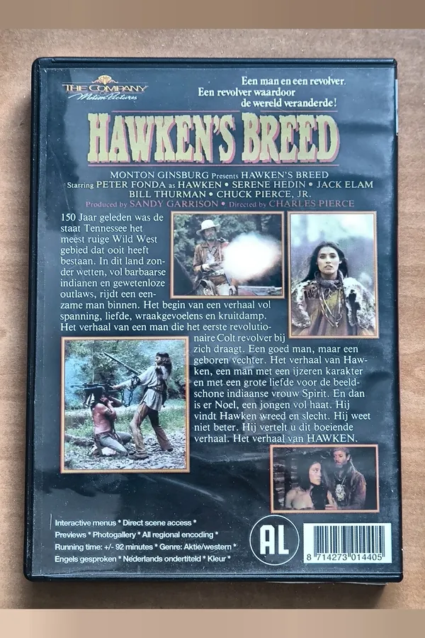 Hawken's Breed – achterkant
