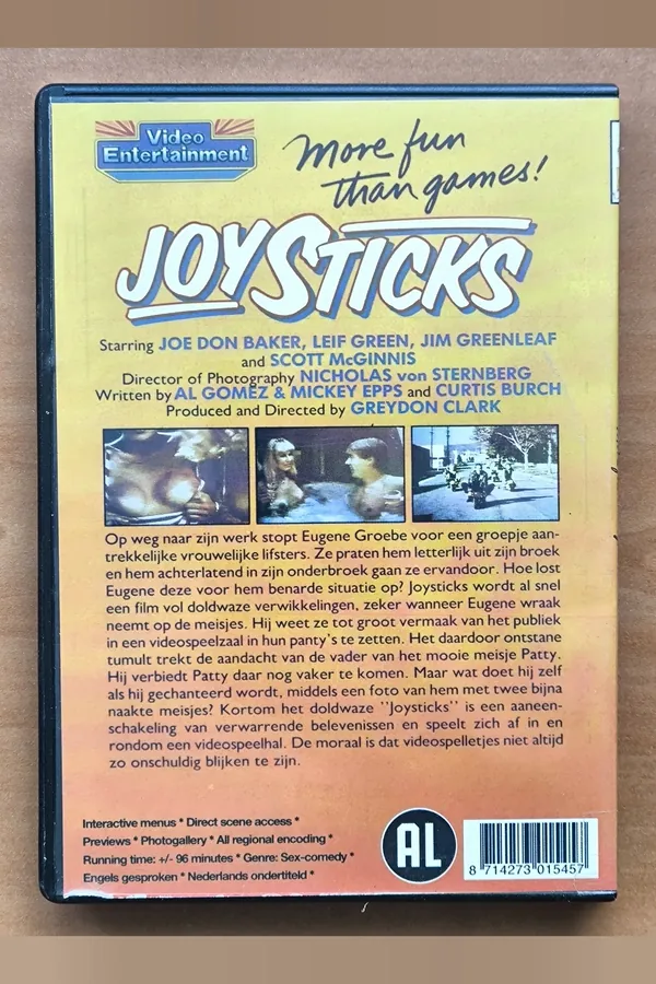 Joysticks – achterkant