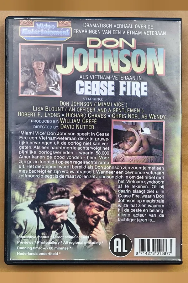 Cease Fire – achterkant