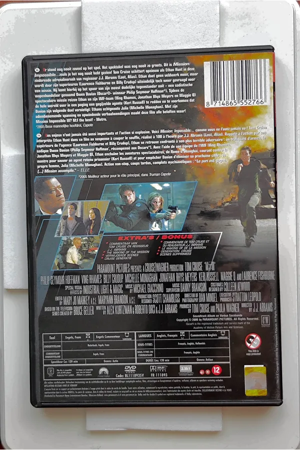 Mission: Impossible III – achterkant
