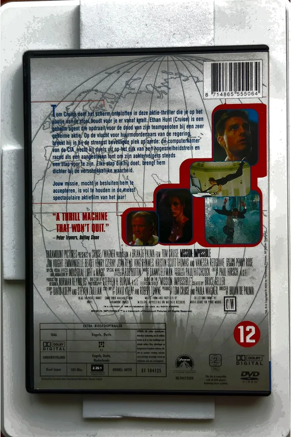 Mission: Impossible – achterkant