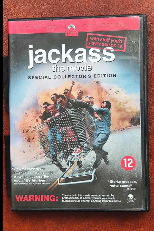 Jackass: The Movie – voorkant