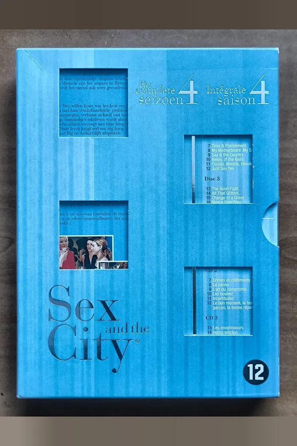 Sex And The City: Season 4 – voorkant