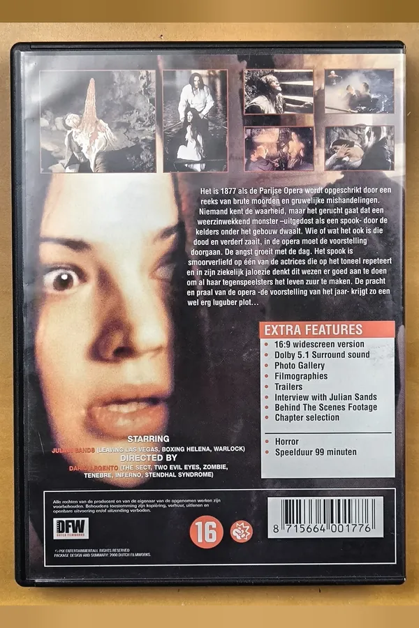 Phantom Of The Opera – achterkant