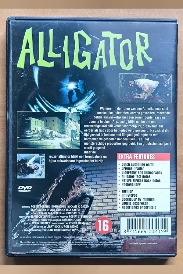 Alligator – achterkant