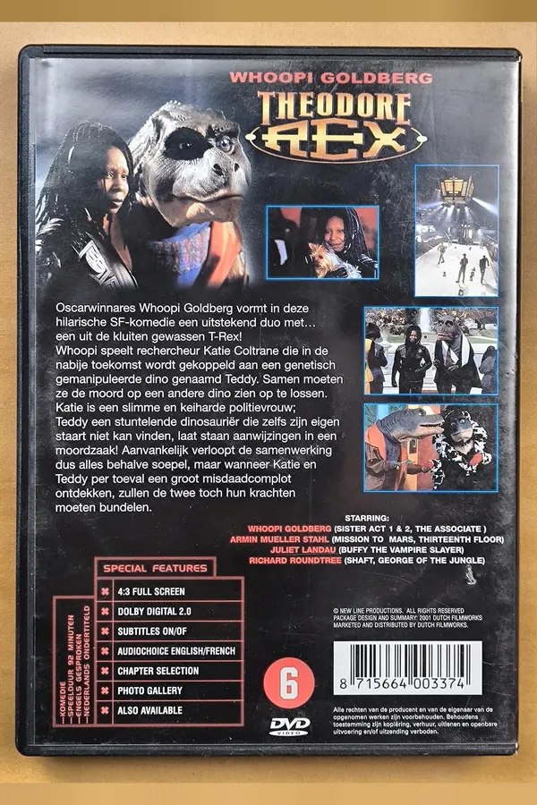 Theodore Rex – achterkant