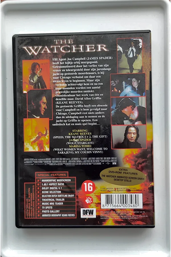 The Watcher – achterkant