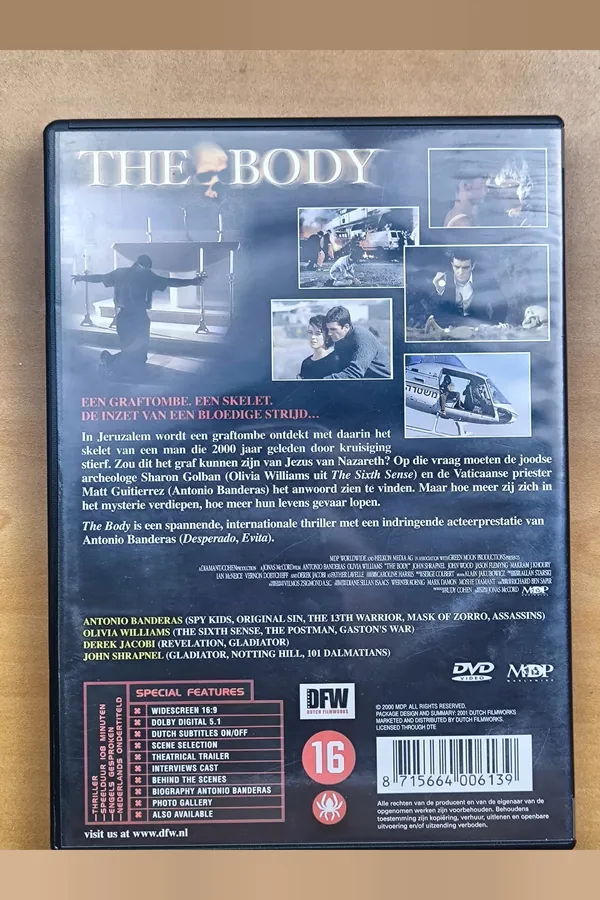 The Body – achterkant