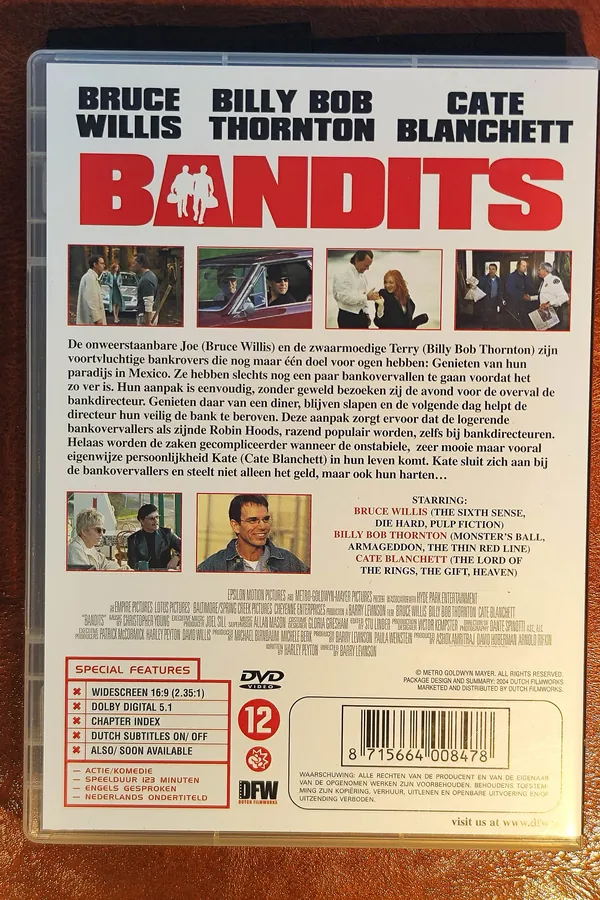 Bandits – achterkant