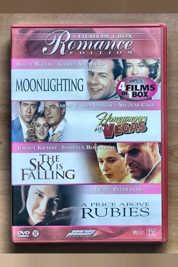 Moonlighting / Honeymoon in Vegas / The Sky Is Falling / A Price Above Rubies – voorkant