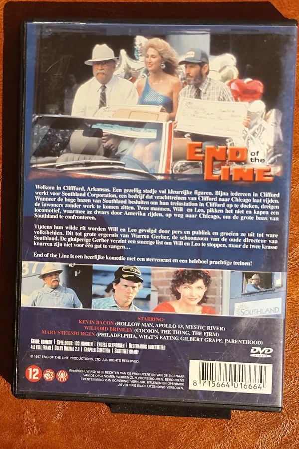 End of the Line – achterkant